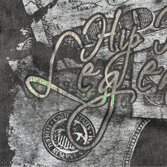 Hoss Tee Hip Hop Legends T-Shirt 3XL Black & White Tupac Shakur Biggie Eazy-E - Picture 10 of 11